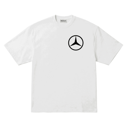 Playera Mercedes W10 Hamilton Oversize White