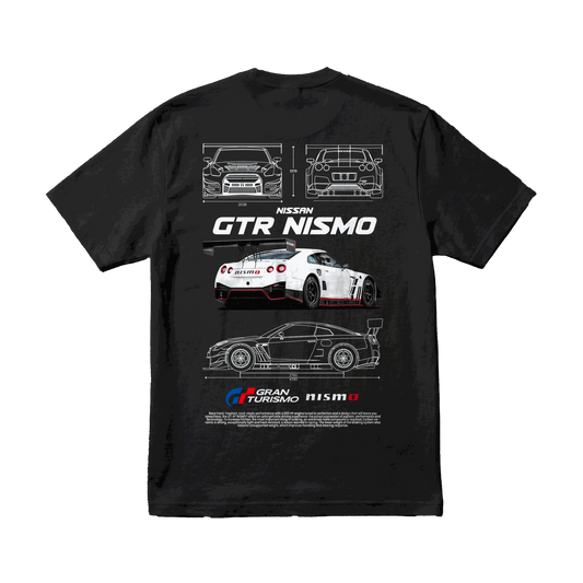 Playera Nissan GT-R Nismo Black