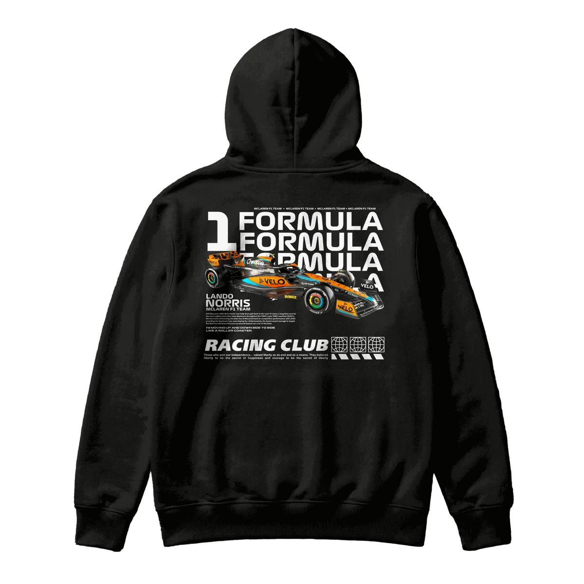 Sudadera Lando Norris Racing Club Black