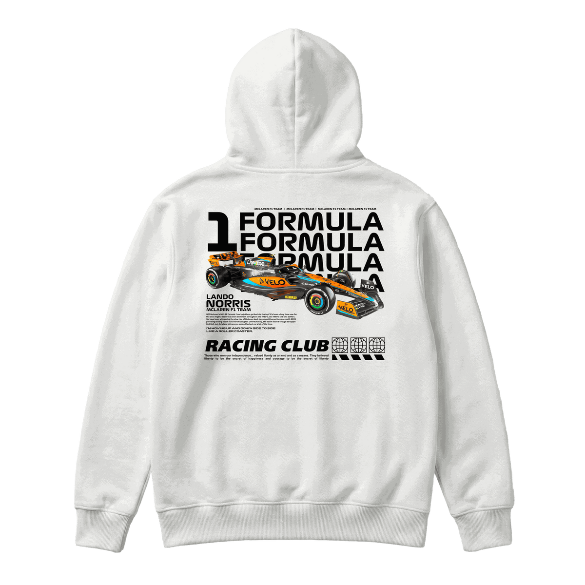 Sudadera Lando Norris Racing Club White