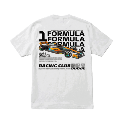 Playera Lando Norris Racing Club White