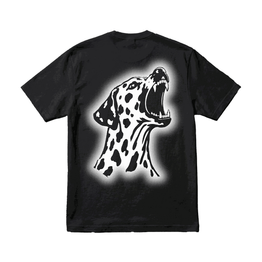 Playera NSQK Aullido Black
