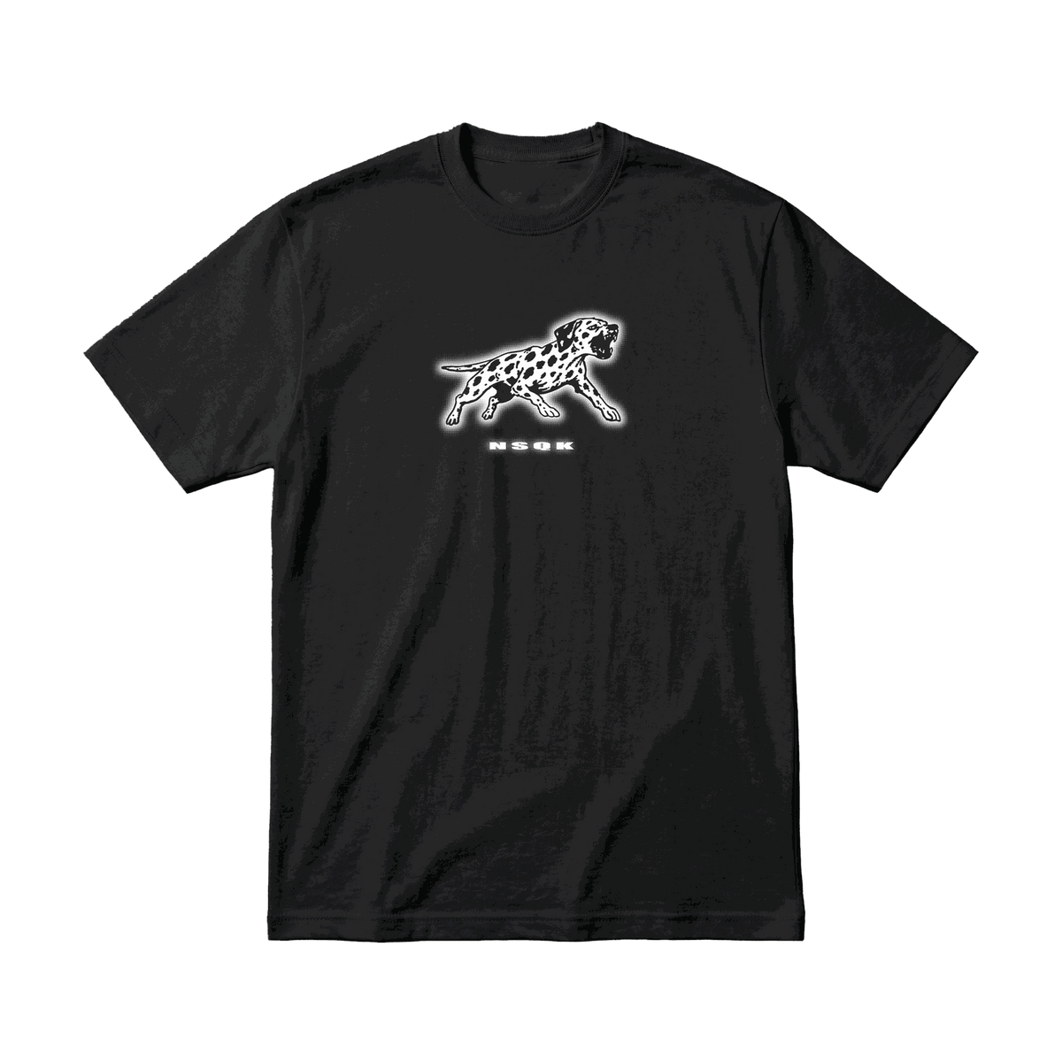 Playera NSQK Aullido Black