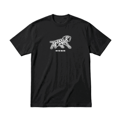 Playera NSQK Aullido Black