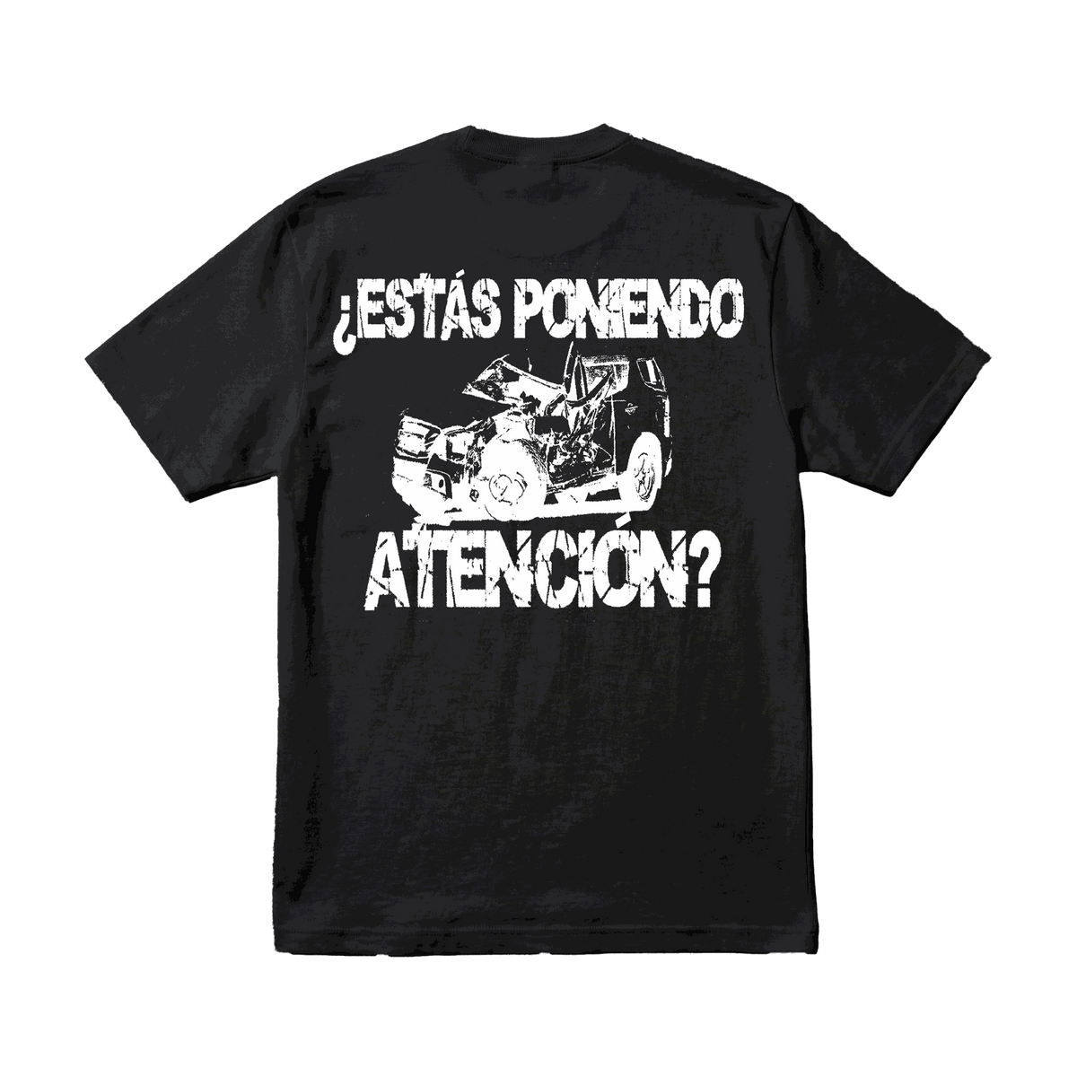 Playera NSQK Choque Black