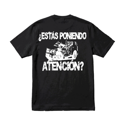 Playera NSQK Choque Black