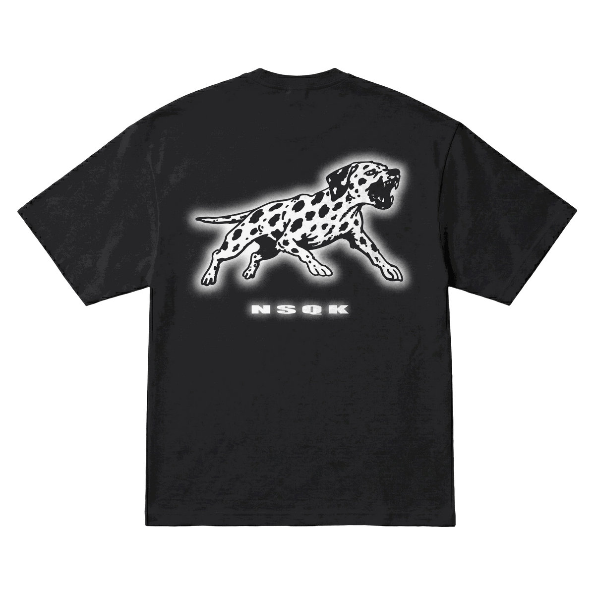 Playera NSQK Embestida Oversize Black
