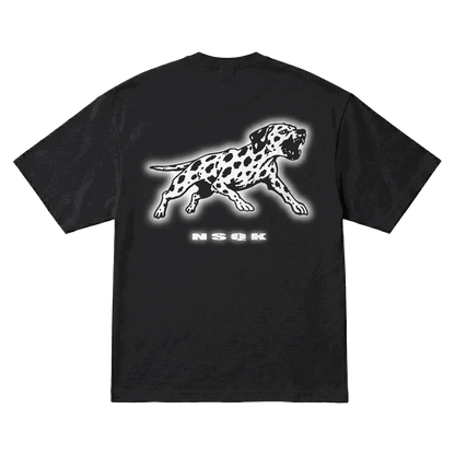 Playera NSQK Embestida Oversize Black