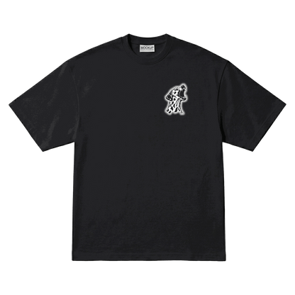 Playera NSQK Embestida Oversize Black
