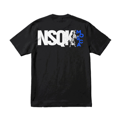 Playera NSQK Mosca Azul Black