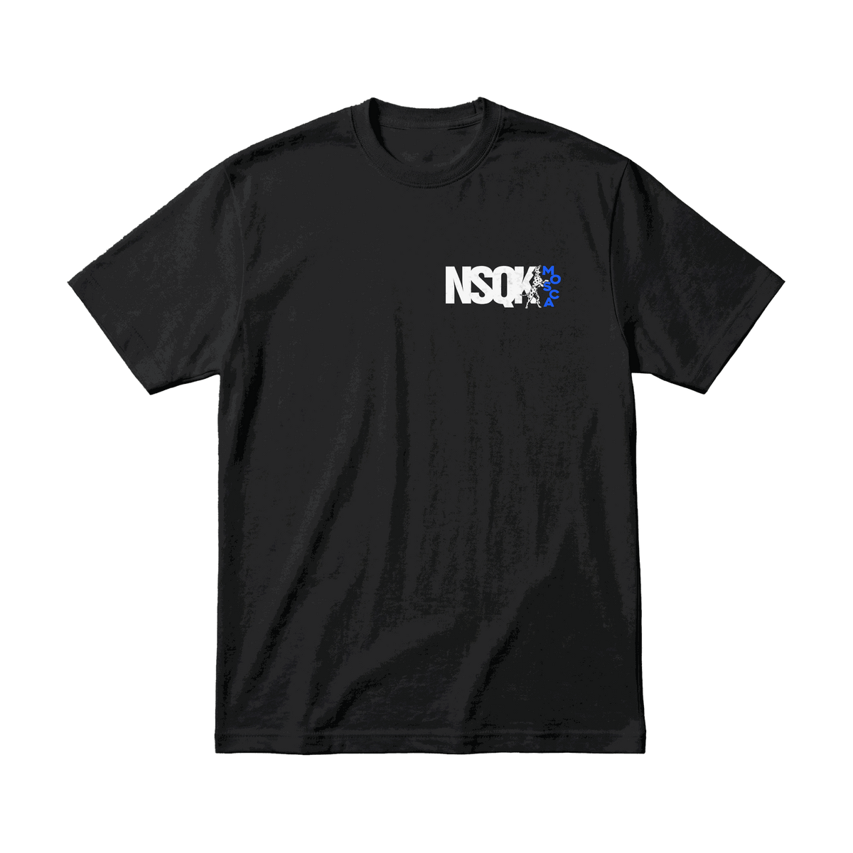 Playera NSQK Mosca Dálmata Azul Black