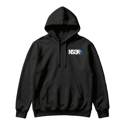Sudadera NSQK Mosca Dálmata Azul Black
