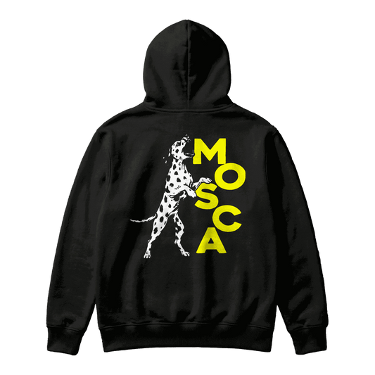 Sudadera NSQK Mosca Dálmata Black