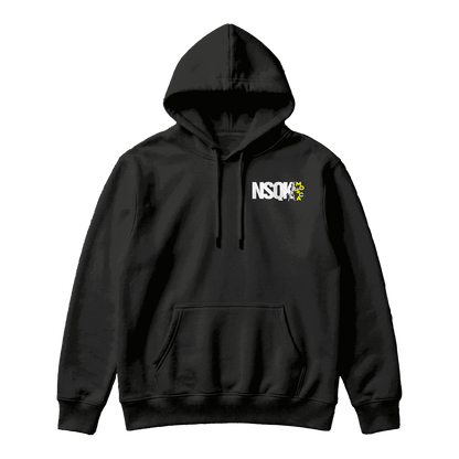 Sudadera NSQK Mosca Dálmata Black