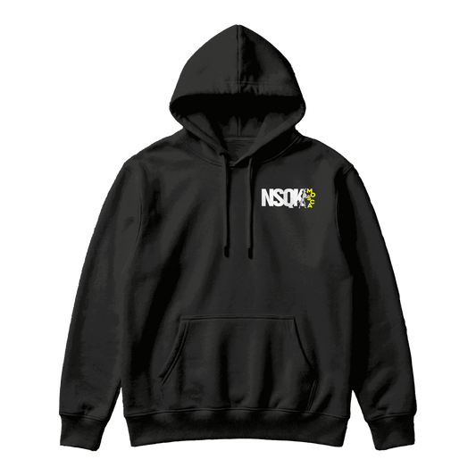 Sudadera NSQK Mosca Dálmata Black