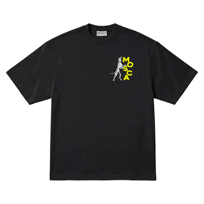 Playera NSQK Mosca Oversize Black