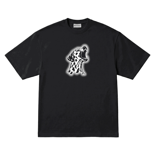 Playera NSQK Señal Oversize Black