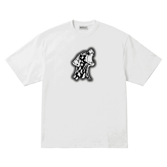 Playera NSQK Señal Oversize White