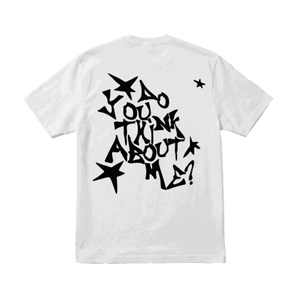 Playera NSQK Do You Think About Me White