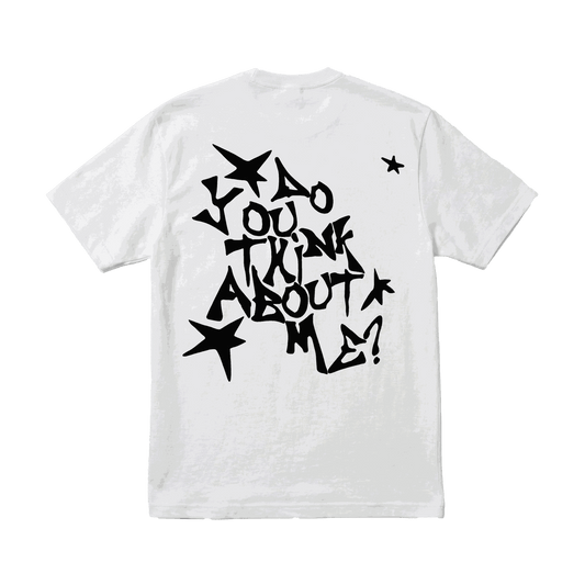 Playera NSQK Do You Think About Me White