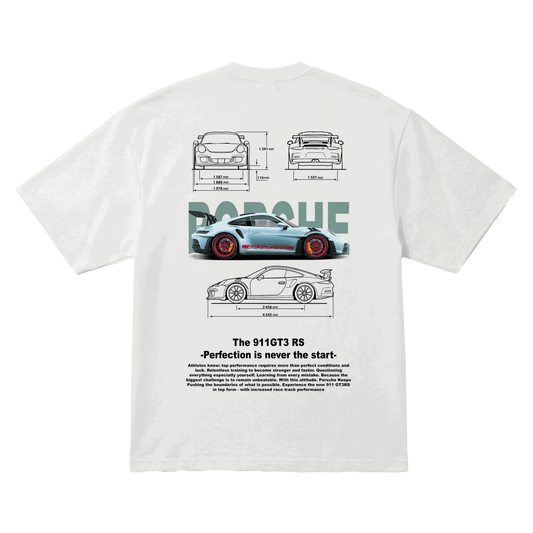 Playera Porsche 911 GT3 RS Oversize White
