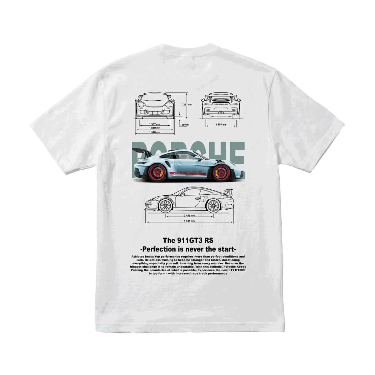 Playera Porsche 911 GT3 RS White