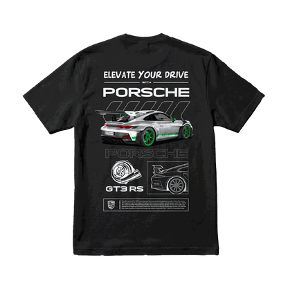 Playera Porsche GT3 RS Elevate Black