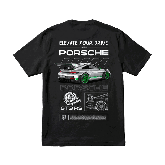 Playera Porsche GT3 RS Elevate Black