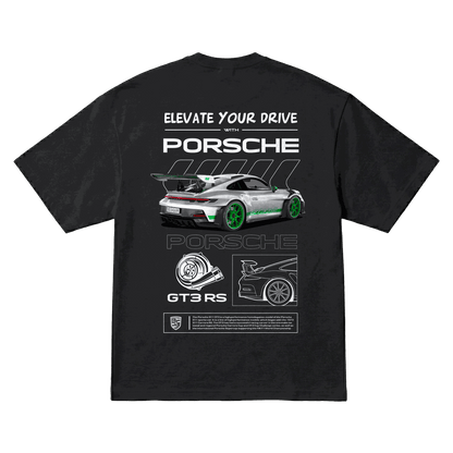 Playera Porsche GT3 RS Elevate Oversize Black