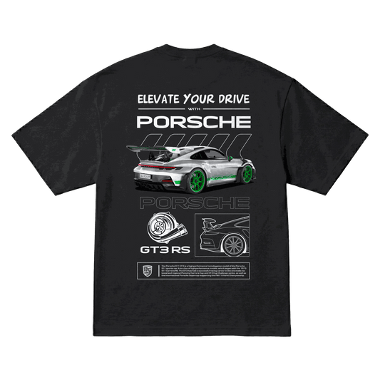 Playera Porsche GT3 RS Elevate Oversize Black