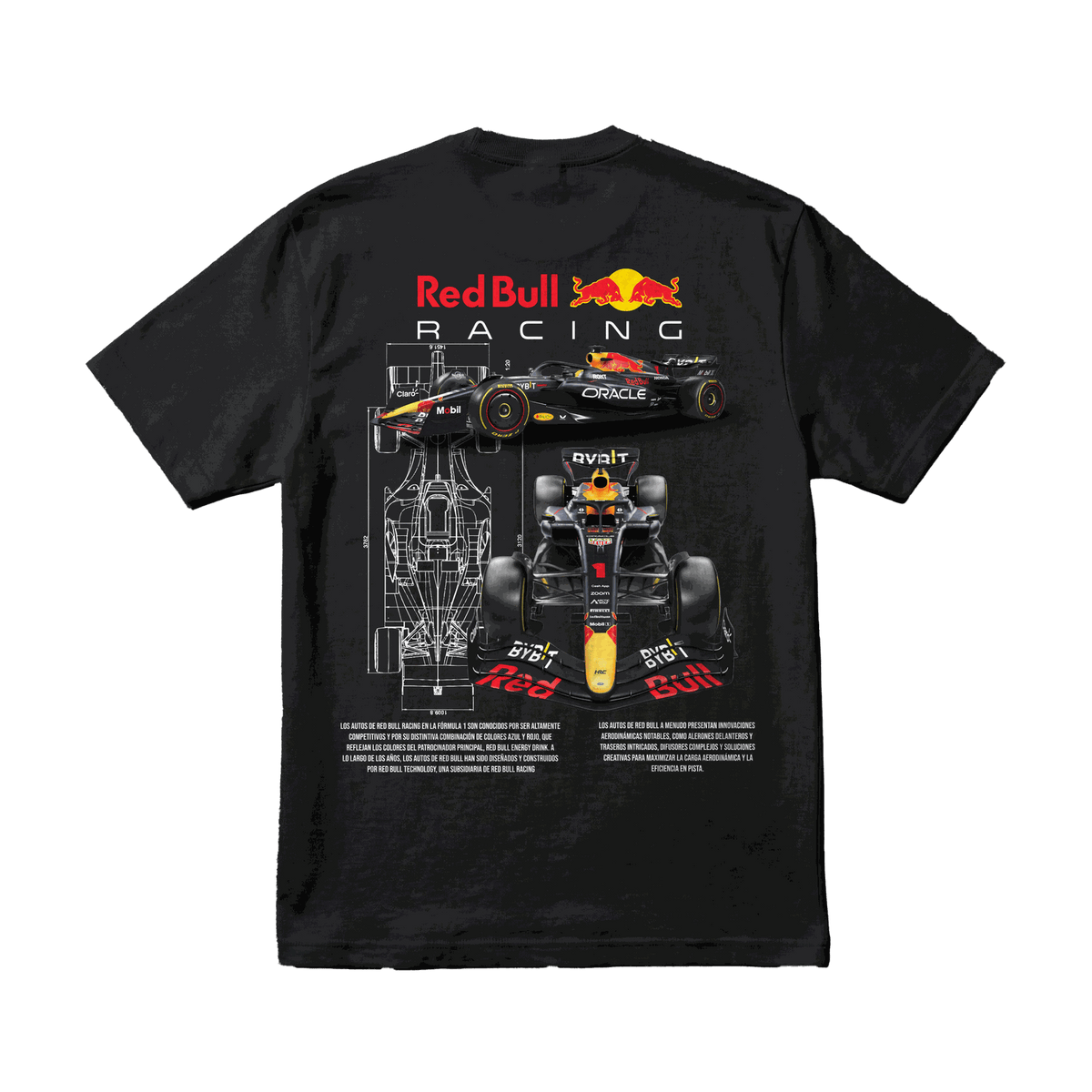 Playera Red Bull Racing Black