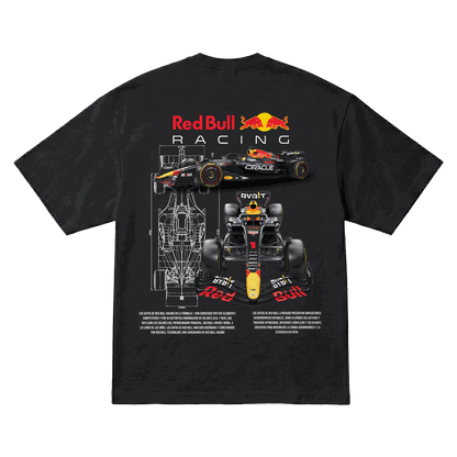 Playera Red Bull Racing Oversize Black