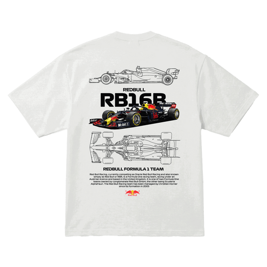 Playera Red Bull RB16B Oversize White