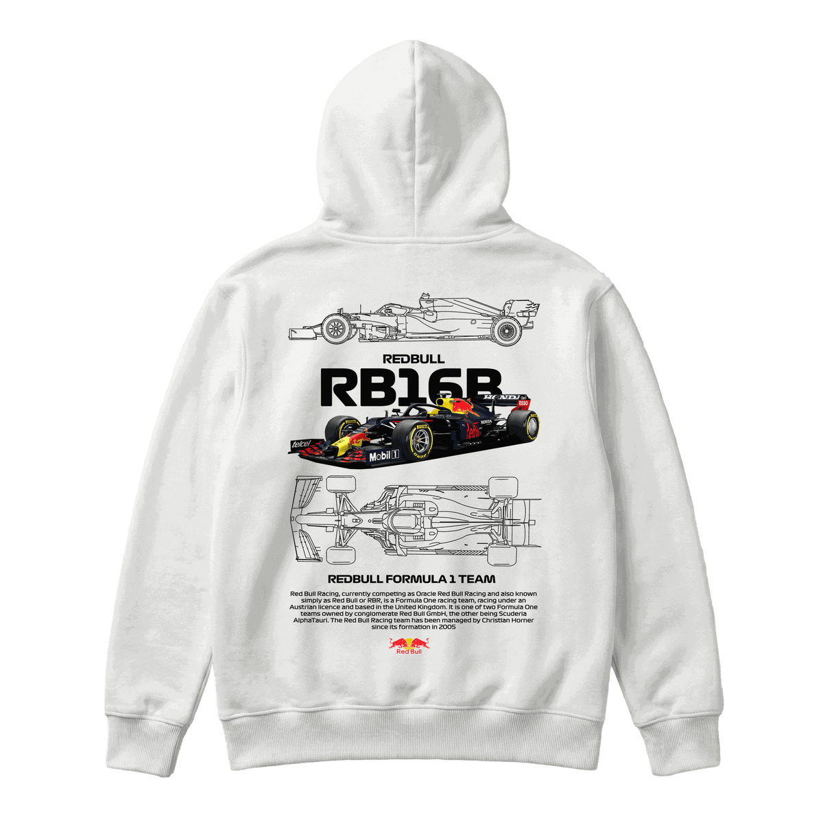 Sudadera Red Bull RB16B White