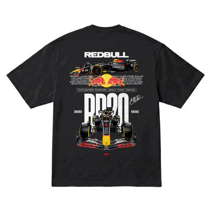 Playera Red Bull RB20 Oversize Black