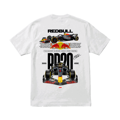 Playera Red Bull RB20 White