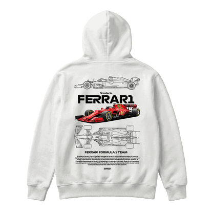 Sudadera Scuderia Ferrari White