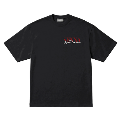 Playera Ayrton Senna MP4/4 Oversize Black