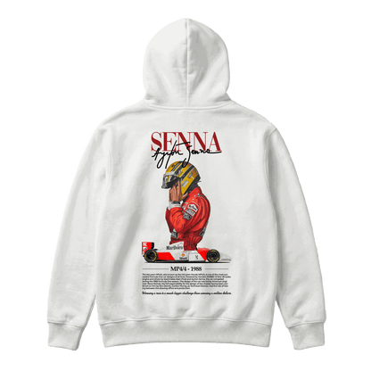 Sudadera Ayrton Senna MP4/4 White