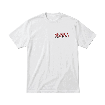 Playera Ayrton Senna MP4/4 White