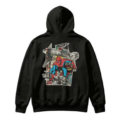 Sudadera Spider-Man Comic Black