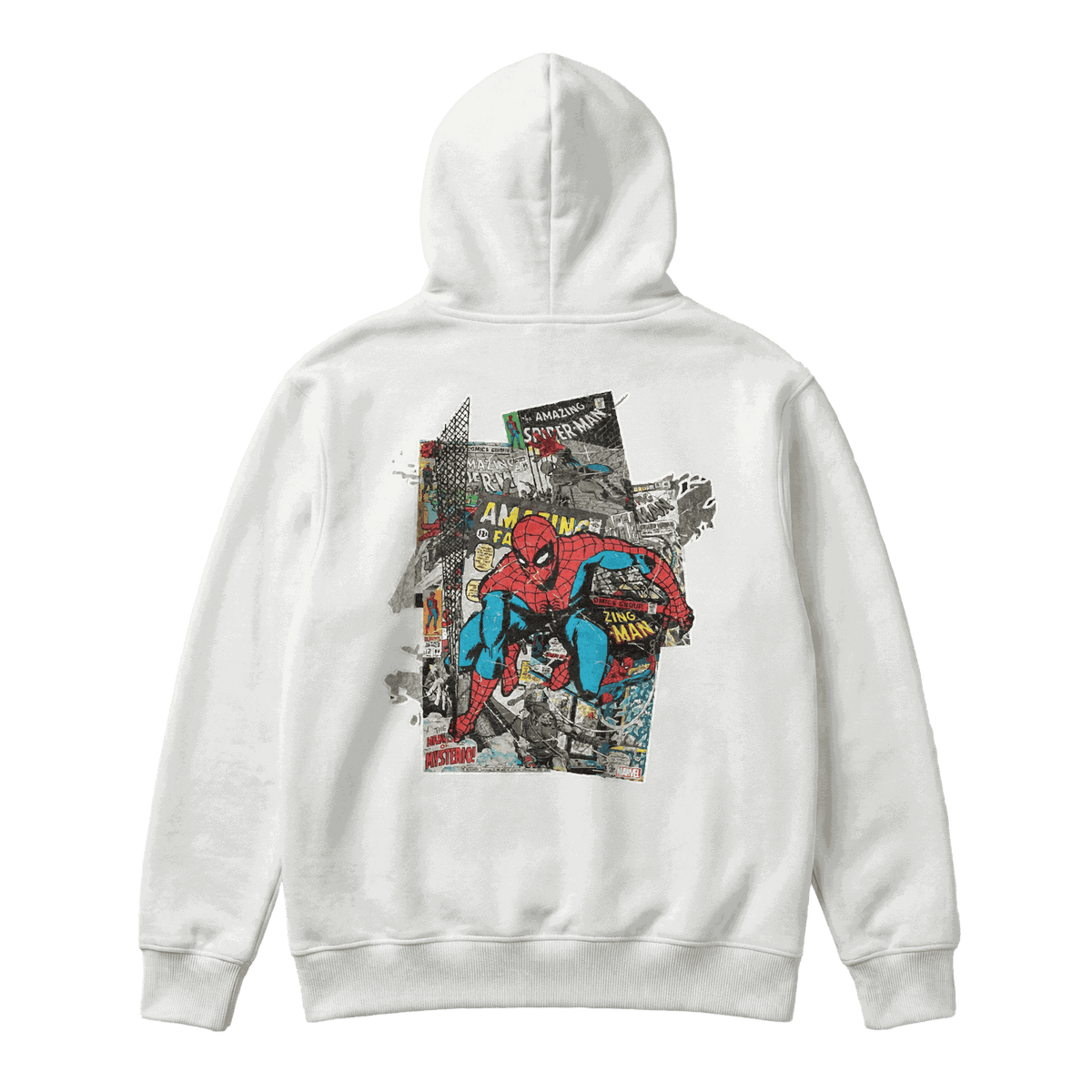 Sudadera Spider-Man Comic White