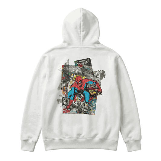 Sudadera Spider-Man Comic White