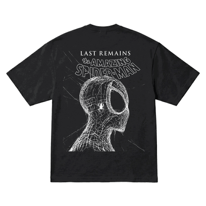 Playera Spider-Man Last Remains Oversize Black