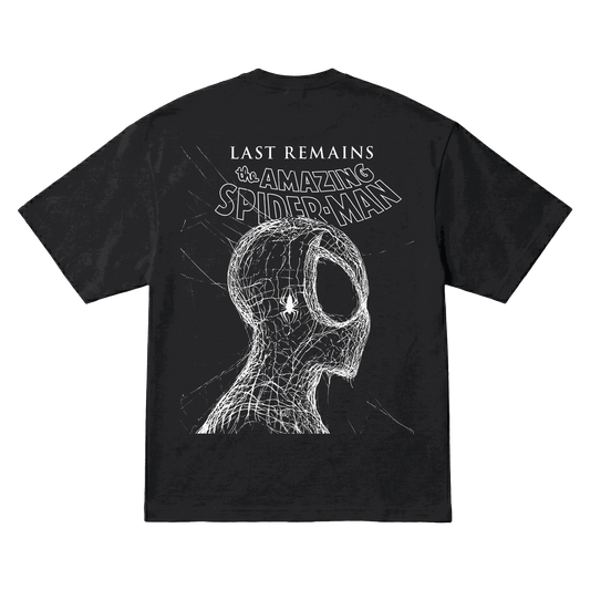 Playera Spider-Man Last Remains Oversize Black