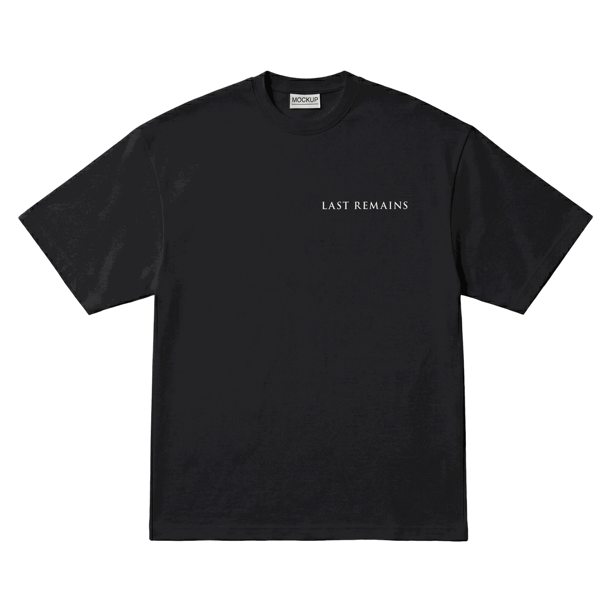 Playera Spider-Man Last Remains Oversize Black