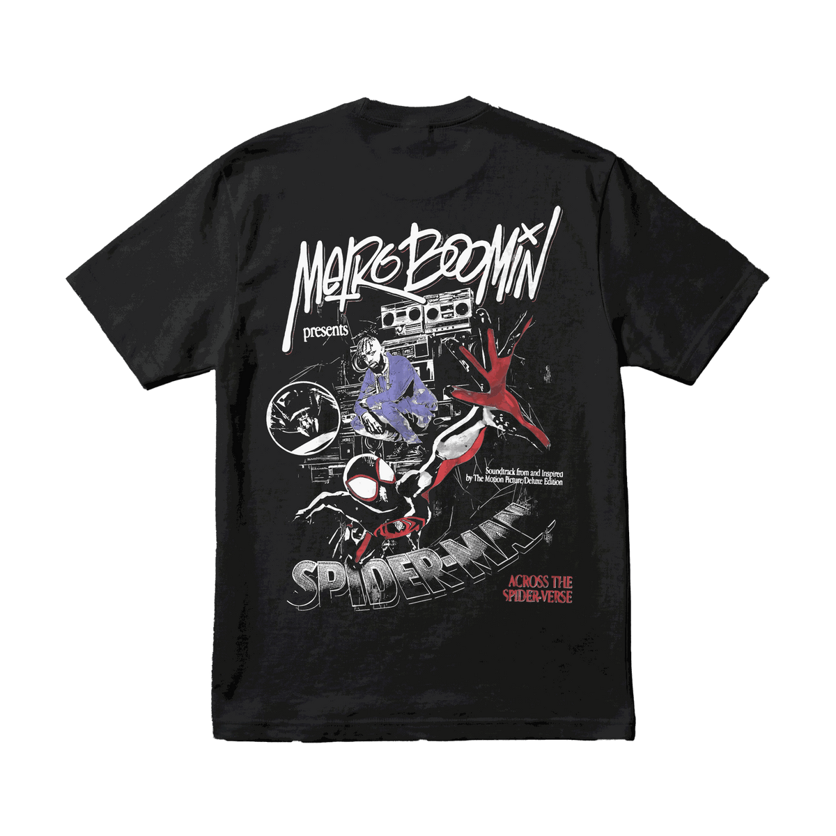 Playera Spider-Man Metro Boomin Black