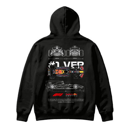 Sudadera Max Verstappen #1 Black