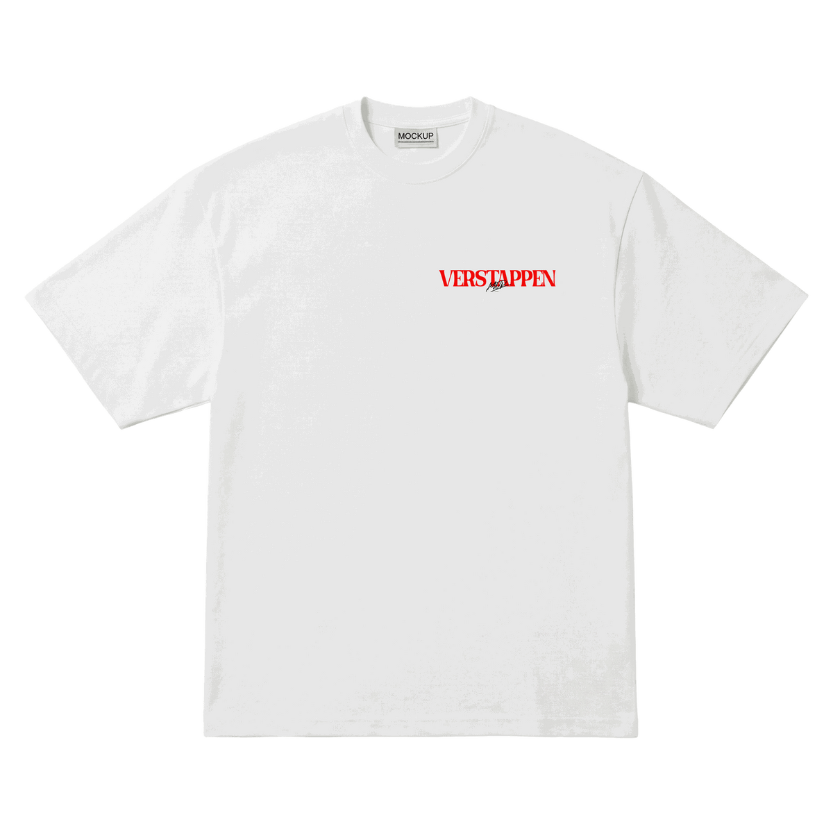 Playera Verstappen RB20 Oversize White