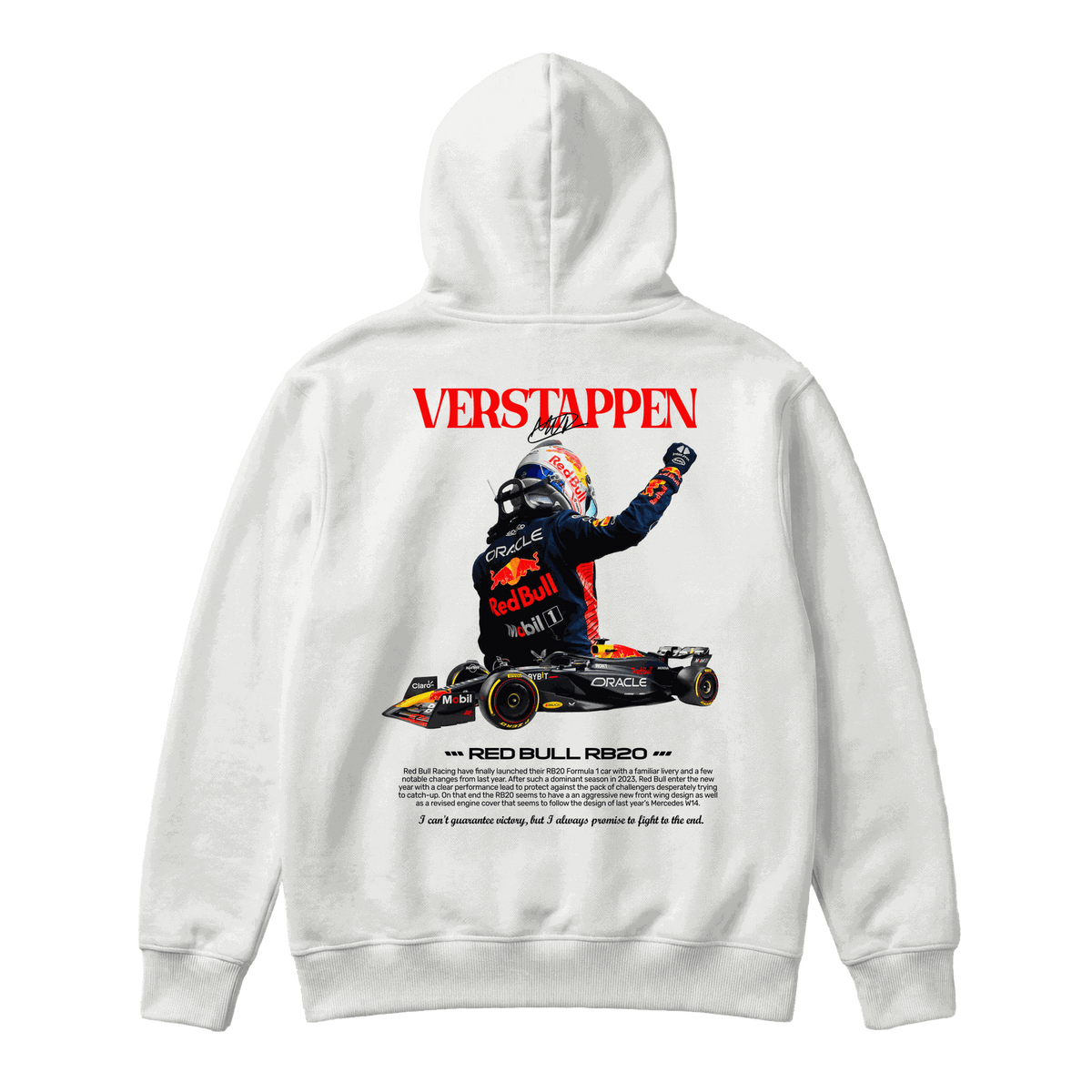 Sudadera Verstappen RB20 White